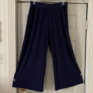 Est 1946 Navy Wide Leg Palazzo Pants Size LP